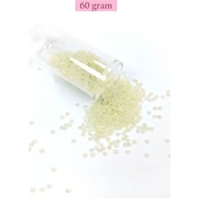 Herşey Trend Herşeytrend Dökme Cam Kum Boncuk (11/0) 2 mm - 60 Gram -  Krem - BNC047
