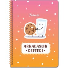 Keskin Color Keskin 16*23 Spiralli Sert Karton Kapak Arkadaşlık Defteri - No:03