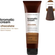 Nook Kromatic Cream Chocolate Kahve Ton Yapıcı Işıltı Veren Saç Maskesi 150ML-YOĞUN Çikolata Saç Cilası