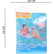 Keskin Sound Bestway Poşetli 90 cm Renkli Simit