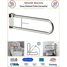 Trendhomm Mafsallı Engelli Tutunma Barı - Bedensel Engelli Tutunma Barı - 73x23