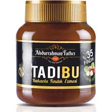 Abdurrahman Tatlıcı Tadıbu Kakaolu Fındık Ezmesi 330G %35 Yoğun Fındık Oranı Katkısız Sürülebilir