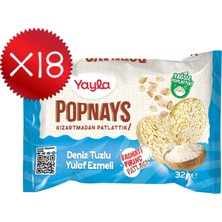 Yayla Popnays Deniz Tuzlu Yulaf Ezmeli Basmati Pirinç Patlağı 32 G X18