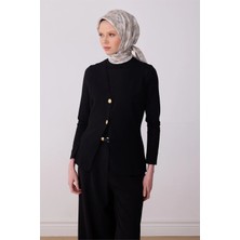 Belli Bej Çiçek Desen %100 Twill Ipek Eşarp 4319-83