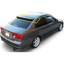 Tuning Vadisi Honda Civic Vtec 2 Cam Üstü Spoiler (Plastik) Piano Black