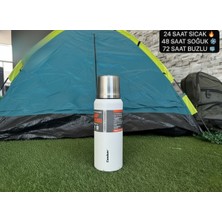 Elista 1 Litre Çift Katlı Çelik Termos-24 Saat Sıcak, 48 Saat Soğuk