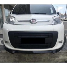 Fiat Fiorino 2007-2017 Arası Ön Lip Ön Ek Parlak Siyah Plastik