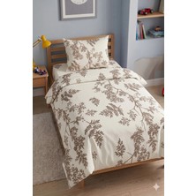 MUK's Beauty Tools Tek Kişilik Nevresim Takımı 3 Parça 160X220 Nevresim 100X200 Çarşaf 50X70 Yastık Kılıfı %100 Pamuk