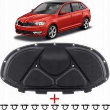 Gkl Skoda Motor Kaput Keçesi Klipsli 1.kalite-Rapid-Toledo 2013-2018 5JA863831