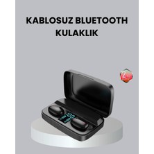 Epilons Tws A10S Bluetooth 5.0 Kulaklık Powerbank Şarj Kutulu Mini Tasarım