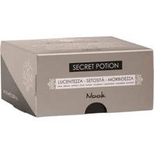 Nook Magic Arganoil Keratin ve Argan Yağlı Işlem Görmüş Saçlar Için Yoğun Onarıcı Saç Bakım Kürü 9X10ML
