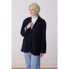 Belli Mint Yeşili Çiçek Desen %100 Twill Ipek Eşarp 4319-82