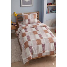 MUK's Beauty Tools Tek Kişilik Nevresim Takımı 3 Parça 160X220 Nevresim 100X200 Çarşaf 50X70 Yastık Kılıfı %100 Pamuk