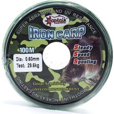 Captain Iron Carp 100MT Monofilament Misina Kamuflaj