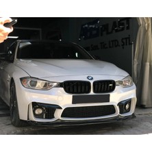 Bmw F30 M3 Ön Lip (Plastik) Piano Black Geniş Tip