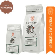 La'veria Decaf Mexico Espresso Çekirdek Kahve 250 Gr- Swiss Water Process, Çikolata ve Fındık Kafeinsiz Kahve