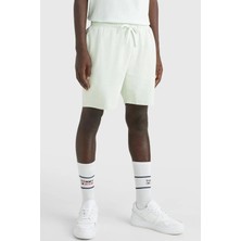 Tommy Hilfiger College Pop Men's Shorts Erkek Şort Su Yeşili