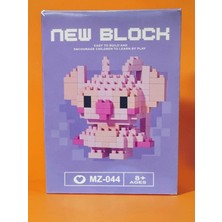Deryora New Block Bricks Stitch Angel Karakter Figürü 3D Yapboz Puzzle