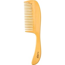 Hakiki Doğal Saplı Şimşir Tarak 22 cm  – Ultra Pürüzsüz Yüzey