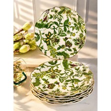 Rossev Porselen Pasta Tabak 6'lı 19 cm Willow