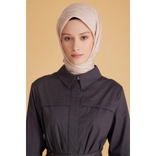 Belli Logo Desen Monogram Pudra Eşarp 1