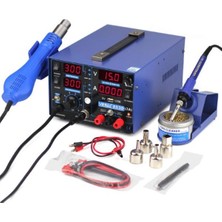 Class Yıhua 853D USB 3A Lehimleme ve Sıcak Hava Istasyonu | 3in1 Profesyonel Rework Station