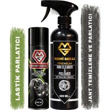 Mami Garaj Jant Temizleme ve Lastik Parlatıcı 2'li Set
