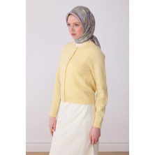 Belli Çok Renkli Etnik Desen %100 Twill İpek Eşarp 4314 - 80