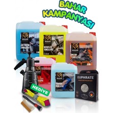 Mami Garaj OTO BAKIM SETİ 10 PARÇA KOMPLE ARAÇ TEMİZLİK SETİ