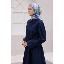 Belli Geometrik Desen Nova Saks Eşarp 1010