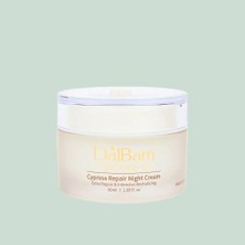 DalBam Cypress Repair Night Cream – Gece Onarıcı Yaşlanma Karşıtı Yüz Kremi, Yoğun Nem & Cilt Yenileyici Bakım