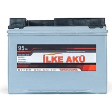 Ilke Akü 95[100] Ah 12V Düz Akü-Binek ve Hafif Ticari Araçlar