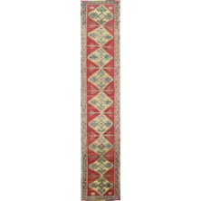 Soho Antiq Sandara Renkli El Dokuma Herki Yolluk 77X486 cm