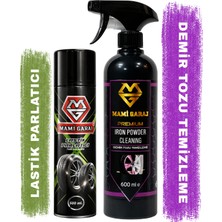 Mami Garaj MAMİ GARAJ DEMİR TOZU TEMİZLEME LASTİK PARLATICI 2'Lİ SET