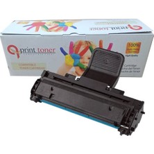 QPRİNT TONER Samsung Mlt D108 Muadil Toner ML1640 ML2240 1.500 Sayfa Siyah Kaliteli Toner