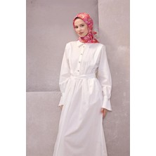 Belli Etnik Desen Ipek Eşarp 4222D (Twıll) Pembe - 55
