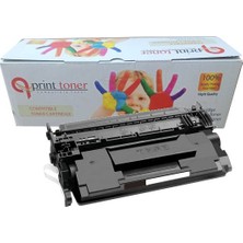 QPRİNT TONER Canon Crg 056 Muadil Toner Çipli LBP325 MF542 MF543 MF552 MF553 Siyah 10.000 Sayfa CRG-056 CRG056