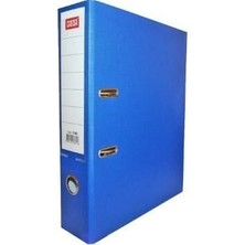 Cassa 7280 Geniş Plastik Mavi Büro Klasörü 1 Koli (25 Adet)