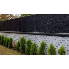 Can Çim Çit 75 cm Seçenekli Ölçüler Gri Antrasit Çimçit Çimli Bahçe Teli Çimli Çit Seperatör