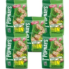 Yayla Popnays Gurme Bahçe Bitkileri Çeşnili Ispanak ve Pancarlı Ince Pirinç Patlağı 80 G X5