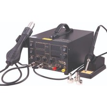 Class 909D Üflemeli Havya Istasyonu | Sıcak Hava + Lehimleme Station (2’si 1 Arada)