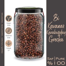 Zencefil Organik Karabuğday Bi Kavanoz 660 Cc. Cam Kavanozda 525 Gr. Greçka Kara Buğday