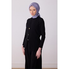 Belli Mor Klasik Desen %100 Twill Ipek Eşarp 4317-36