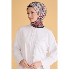 Belli Etnik Desen Nova Bordo Eşarp 1003