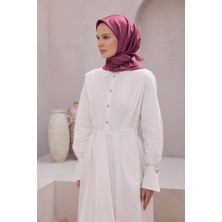 Belli Logo Desen J.monogram Fuşya Eşarp