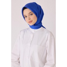 Belli Geometrik Desen Ipek Eşarp 4055D (Twill)-86