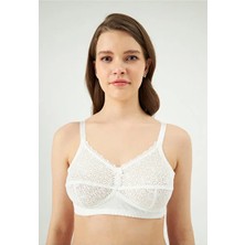 Eros Balensiz Toparlayıcı Telsiz Dikişsiz Iz Yapmayan Ekstra Minimizer Desteksiz Siyah Ten Ekru