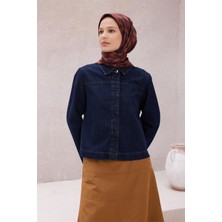 Belli Geometrik Desen Ipek Eşarp 4211D (Twıll) Kahve - 04