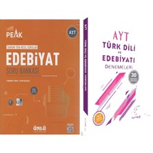 Ünlü Yayıncılık Ayt Edebiyat Best Peak Soru ve Karekök Türk Dili Edebiyat Deneme Seti 2 Kitap