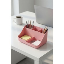 MYCRAFT3D Minimal Masaüstü Organizer Kalemlik Notluk Standı Çok Bölmeli Ofis Düzenleyici 11X8